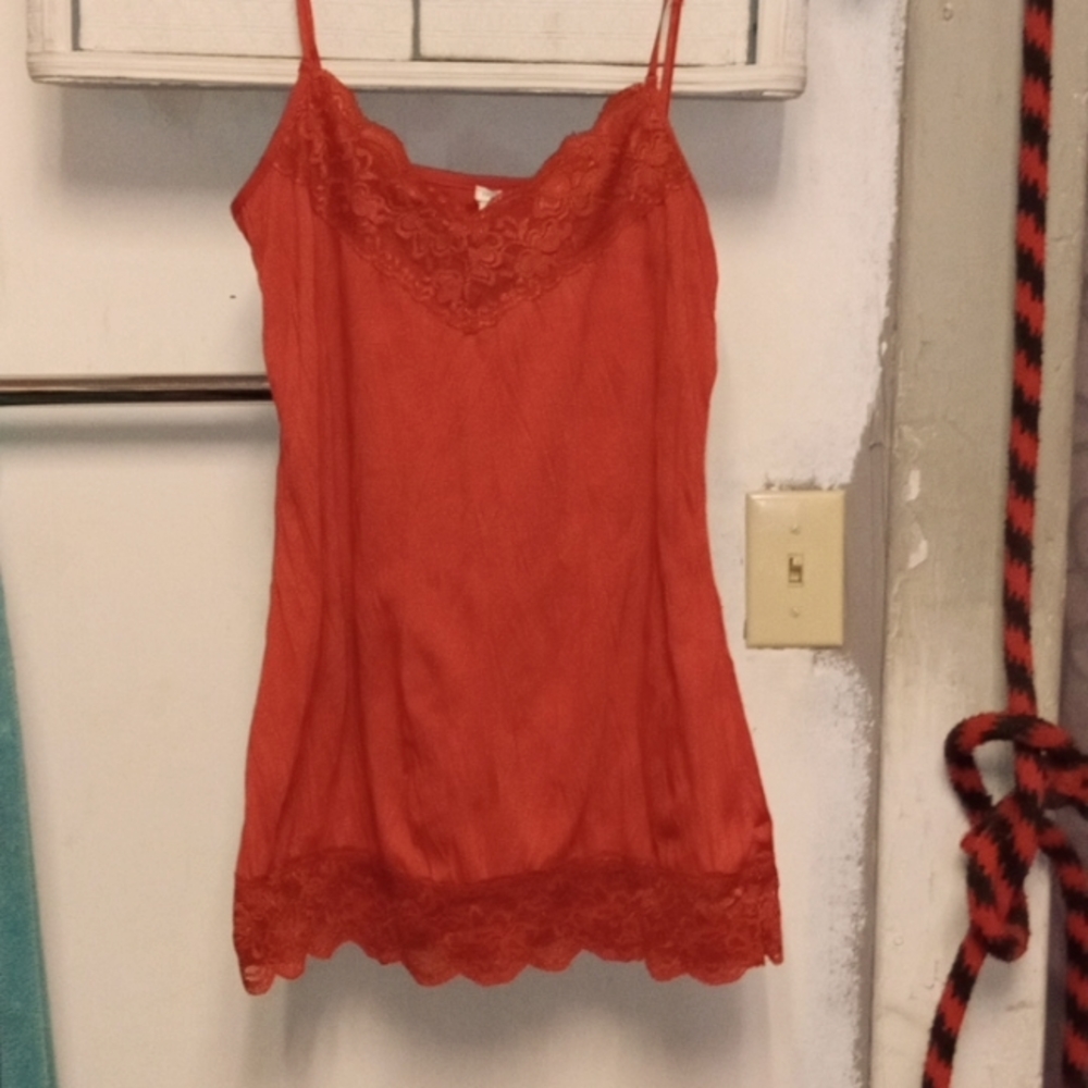 Maurices burnt orange tank top m